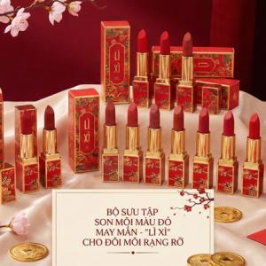 BST Son môi màu đỏ may mắn - "Lì xì" cho đôi môi rạng rỡ