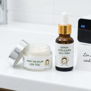 Kem trị mụn/Serum trị mụn "cứu cánh" làn da cấp tốc sau 1 đêm