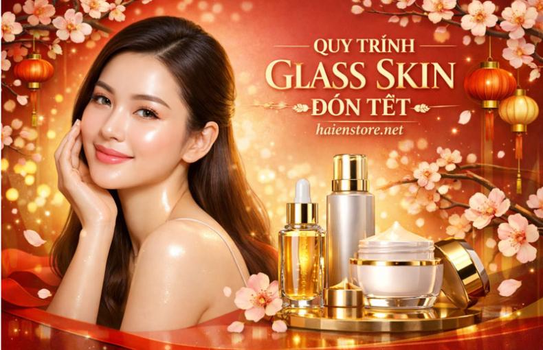 Quy Trình Dưỡng Da "Glass Skin" Đón Tết Chỉ Trong 3 Tuần: Bí Quyết Tỏa Sáng Rạng Ngời