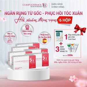 Viên Uống Complidermol 5 Alpha: Giải Pháp Chuyên Sâu Cho Tóc Rụng Do Hormone