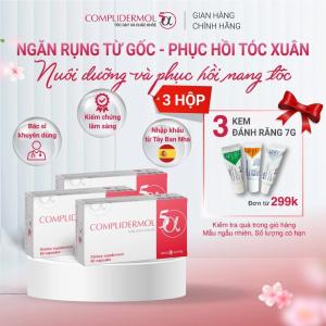 Viên Uống Complidermol 5 Alpha: Giải Pháp Chuyên Sâu Cho Tóc Rụng Do Hormone
